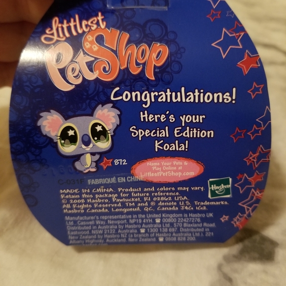 NWT- Littlest Pet Shop -Koala - Picture 2 of 4